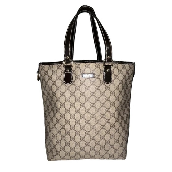 Gucci GG Supreme Coated Canvas Medium Tote bag - Picture 1 of 14